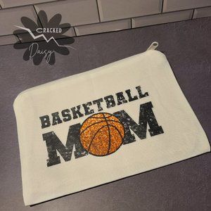 Basketball Mom | Makeup Bag | Travel Bag | Wallet